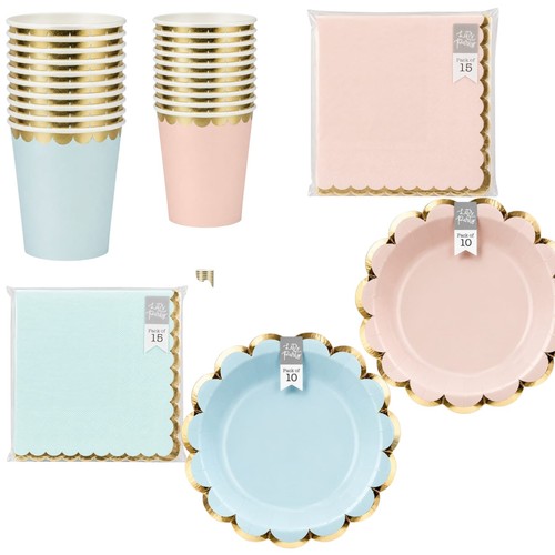 Let party scalloped paper - let's,