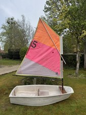Training Optimist dinghy and