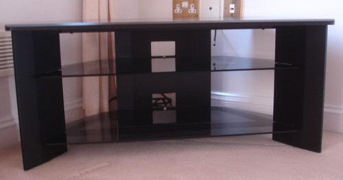 Black melamine top - black,