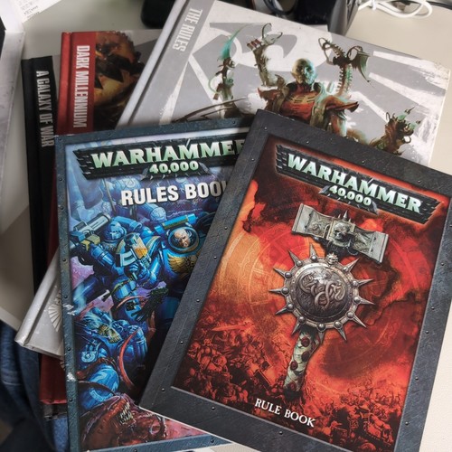 War hammer rule book books - rule,