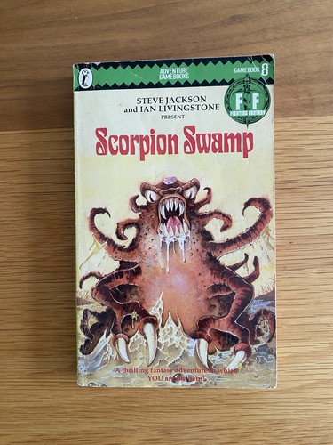 Fighting fantasy scorpion - fighting,