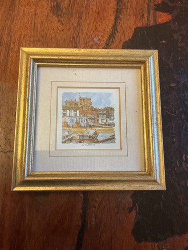 Very small framed print of - very,