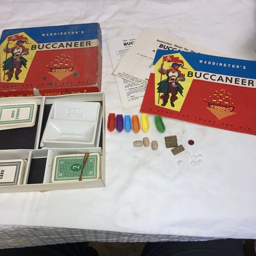 Vintage buccaneer board game - vintage,