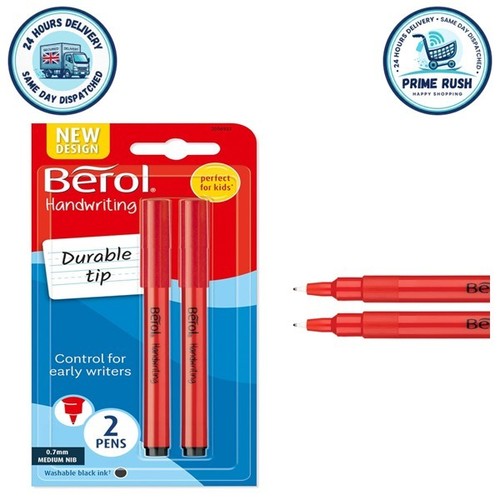 Berol handwriting pens black - berol,