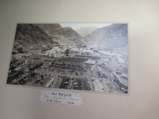 1918 CABINET Photo North West Frontier Province NWFP: Military CAMP : ALI Masjid