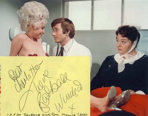 Barbara windsor signed - windsor-,