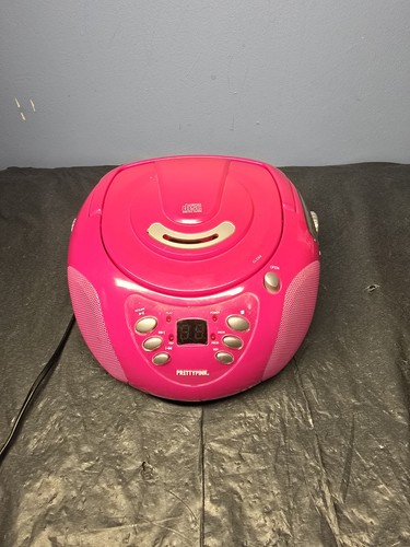 Pretty pink portable boombox - pretty,