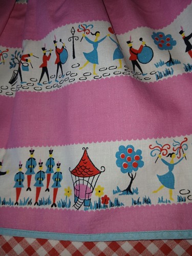 Vintage 1950s baby pinny - 1950s, /