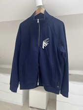 Fendi Blue Zip Up Sweatshirt Large