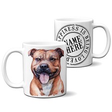 Personalised Staffy Mug Pet
