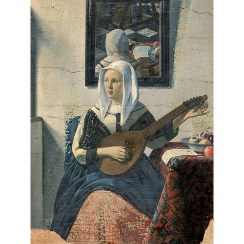 Van meegeren woman playing - van,