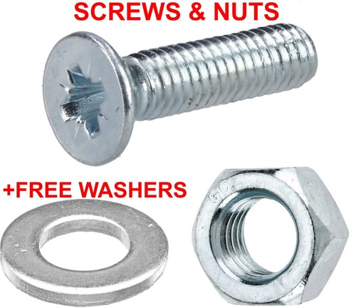 M8 nuts and bolts - m4,