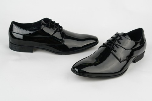 Mens patent wedding shoes - mens,