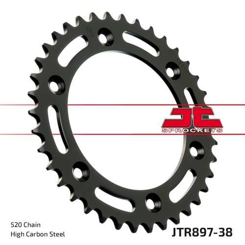 Rear sprocket tooth pitch - rear,