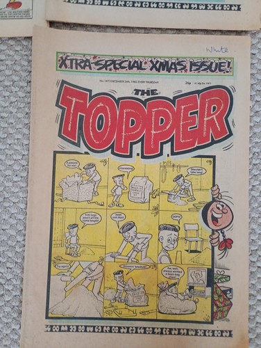 The topper vintage comics dec - topper,