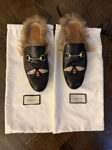 Gucci princetown slides - princetown, with