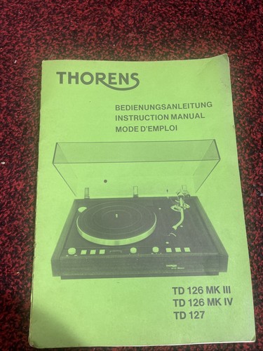 Thorens 126mk iii iv td - td,