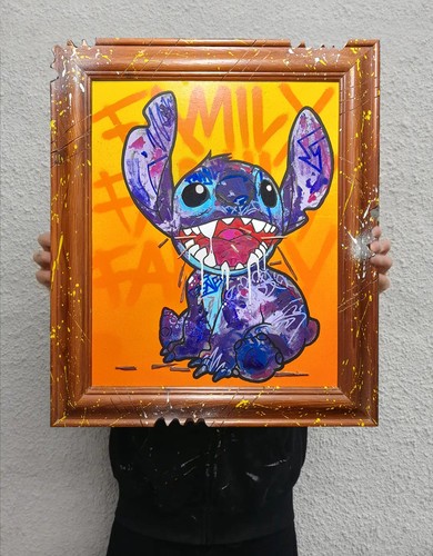 Original painting disney lilo - original,