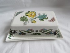 Portmeirion Botanic Garden Butter Dish with Lid