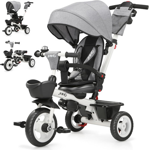Tricycle stroller with - in,