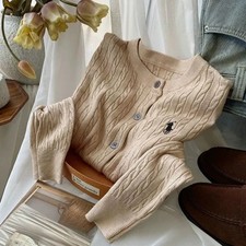 Womens Aran Cable Knitted 7