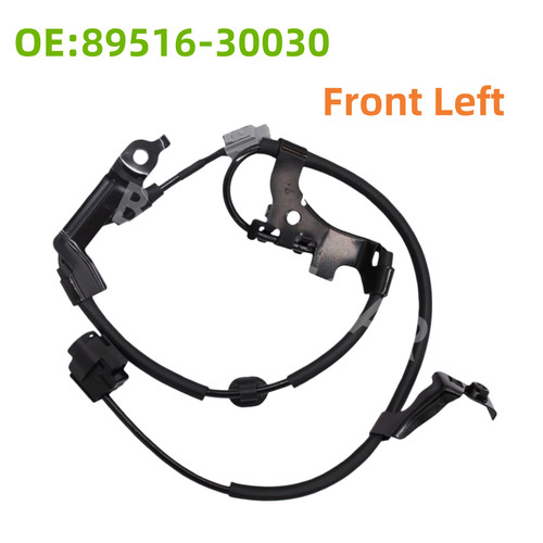 Front abs sensor - front, wiring