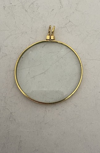 Antique 9ct gold monocle - antique,