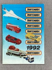 1992 Matchbox Catalogue