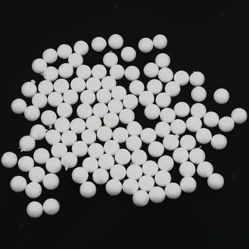 100 15mm small white foam - 15mm,