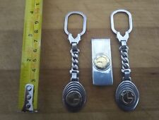 9ct Gold And Sterling Silver bmw keyring And Money Clip