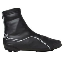 BTwin Neoprene Cycling shoe covers  Neoprene Cycling Shoe cover - black