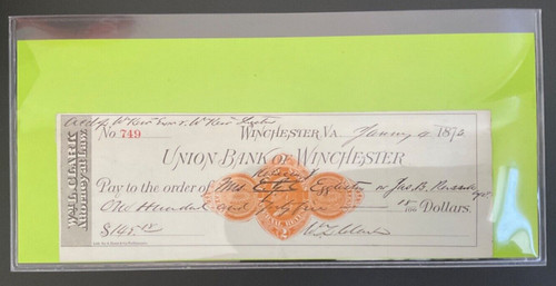Winchester virginia union bank - virginia,