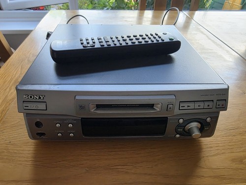 Sony mds s41 minidisc - sony, deck