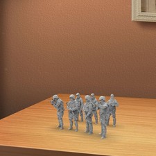 7 Pieces Miniature Figures