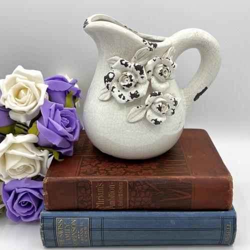 Decorative rustic jug with - rustic,