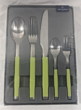 Villeroy & Boch S+ KIWI Green - 5 piece cutlery set NEW BOXED