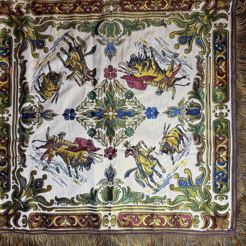 Spanish bull fighter brocade - fighter,