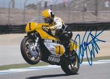 Signed Kenny Roberts snr Photo MotoGP BSB/SBK