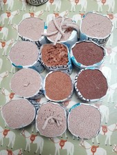 12 Readicut 6ply rug hoooking latching 100% wool mixed browns