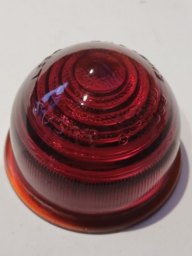 Stop light red lens - red,