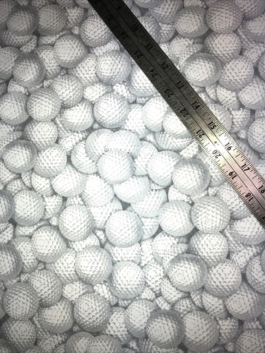 White golf balls all - white,