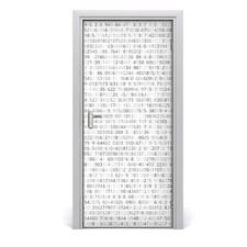 Tulup doorsticker 95x205cm decorative sticker - binary code