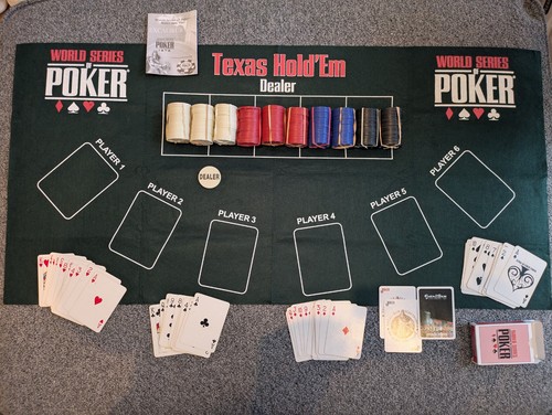 World series poker set - set, with