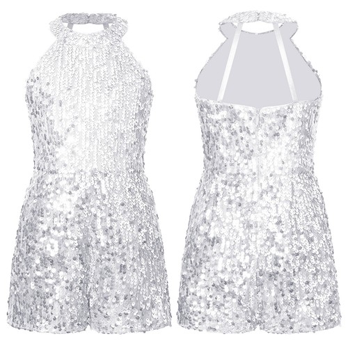 Girls sequins dance leotard - uk,