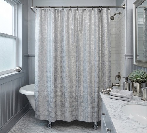 Avanti galaxy fabric shower - galaxy,