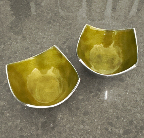 Pair handmade green - pair, of