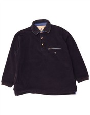 FAT FACE Mens Polo Neck Fleece