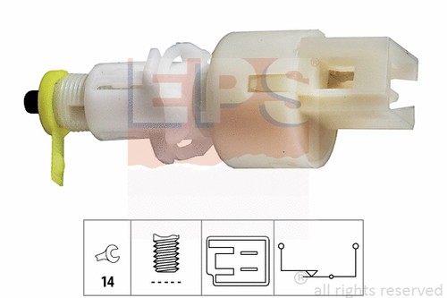 Stop light switch fits - light, alfa
