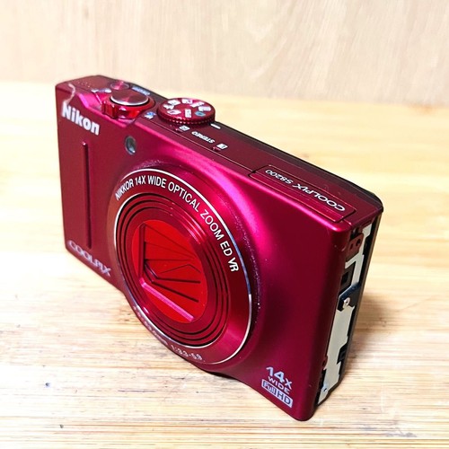Nikon coolpix s8200 red - s8200, 16.1mp
