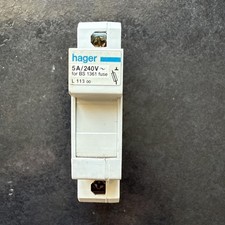 HAGER 5 AMP CARTRIDGE FUSE